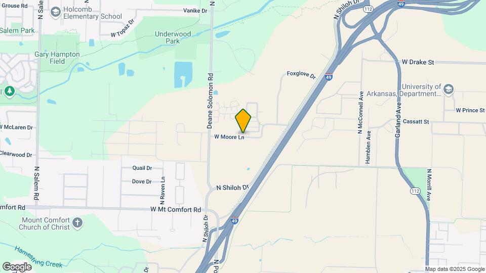 2248 W Moore Ln Map and Location Details