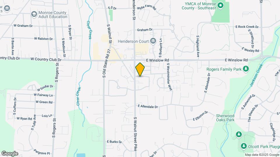 610-626 Sherwood Hills Dr Mapa y Detalles de la Ubicación