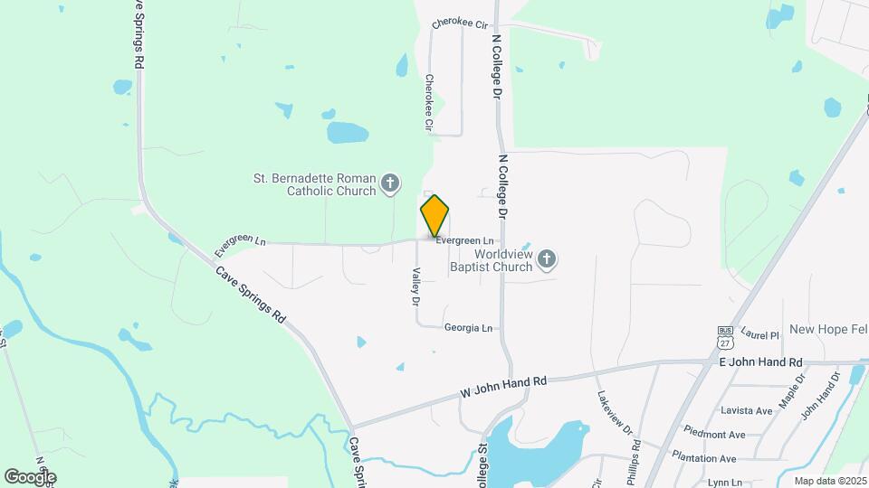 97 Evergreen Ln Map and Location Details