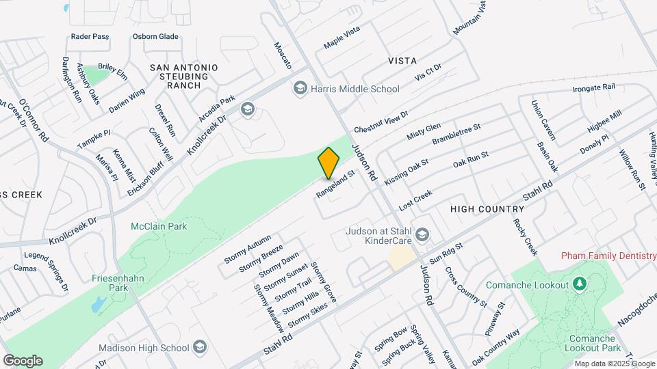 5535 Rangeland St Map and Location Details