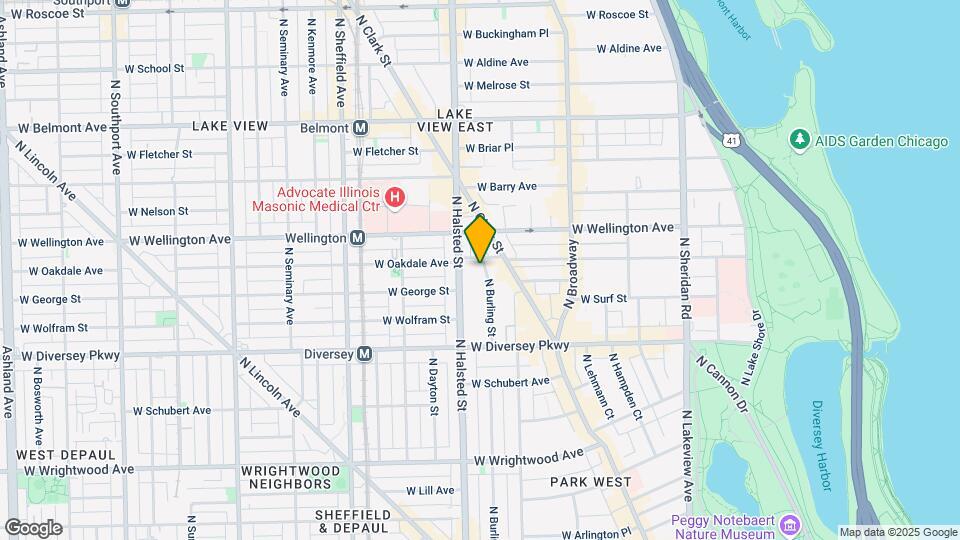 2920 N Burling St Mapa y Detalles de la Ubicación