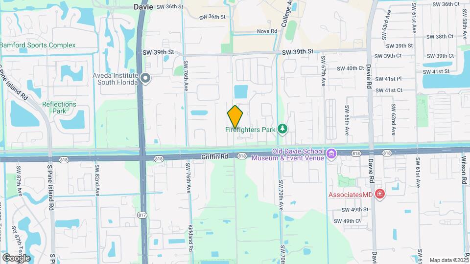 4425 SW 72nd Ter Mapa y Detalles de la Ubicación