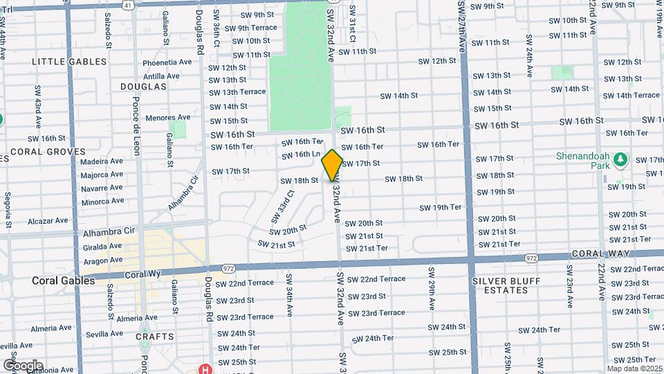 1810 SW 32nd Ave Map and Location Details