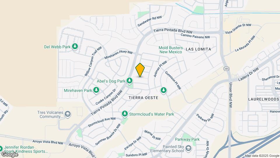 8804 Zephyr Pl NW Map and Location Details