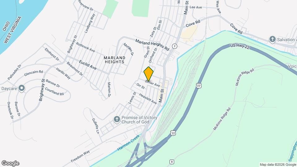 207 Elmer Ave Map and Location Details