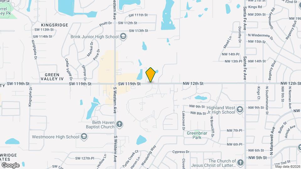 618 SW 119th St Map and Location Details