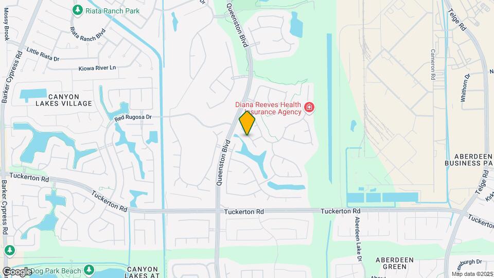 16507 Falcons Cove Dr Map and Location Details