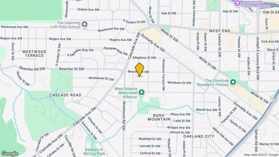 1451 Westboro Dr SW Map and Location Details