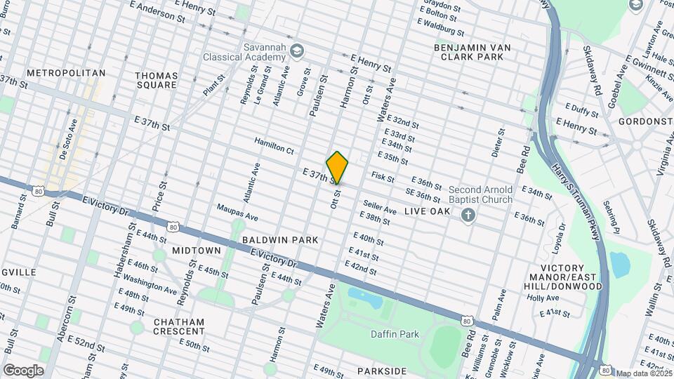 930 Seiler Ave Map and Location Details