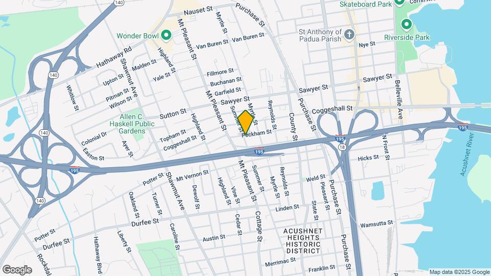 574 Summer St Map and Location Details