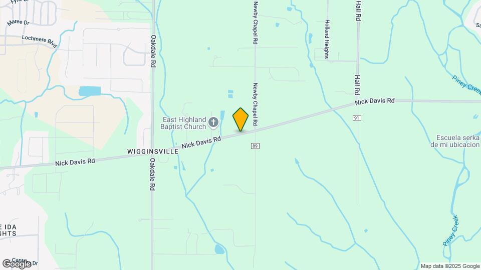 23444 Nick Davis Rd Mapa y Detalles de la Ubicación