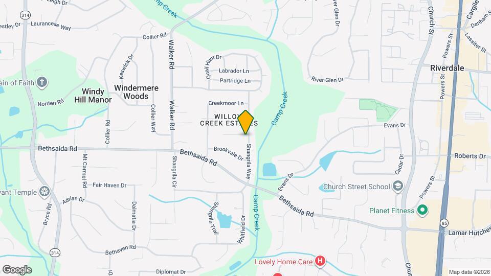 6865 Shangrila Way Map and Location Details