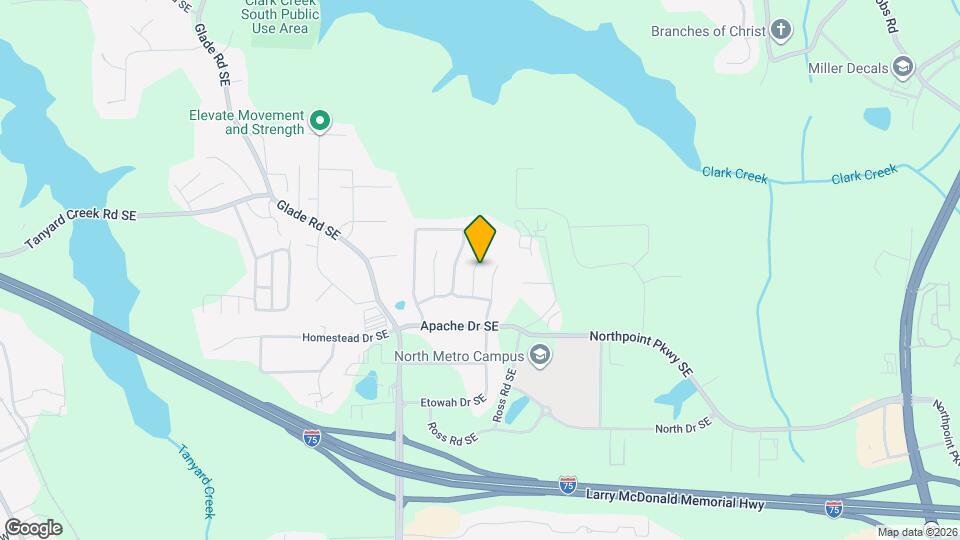 308 Arapaho Dr SE Mapa y Detalles de la Ubicación