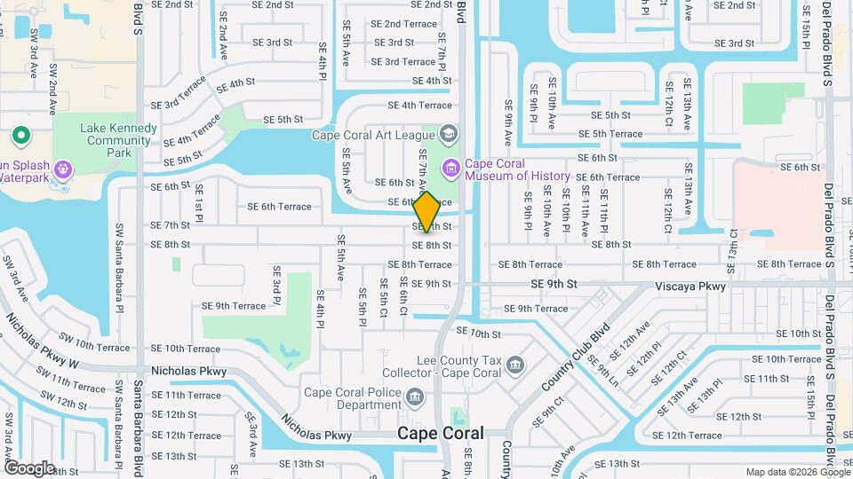 615 SE 8th St Map and Location Details