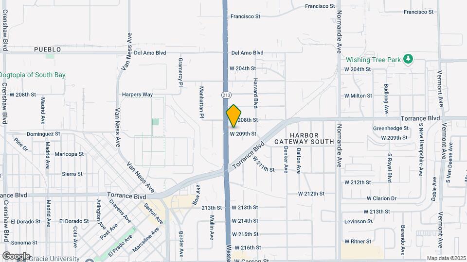 1659 W 209th St Map and Location Details