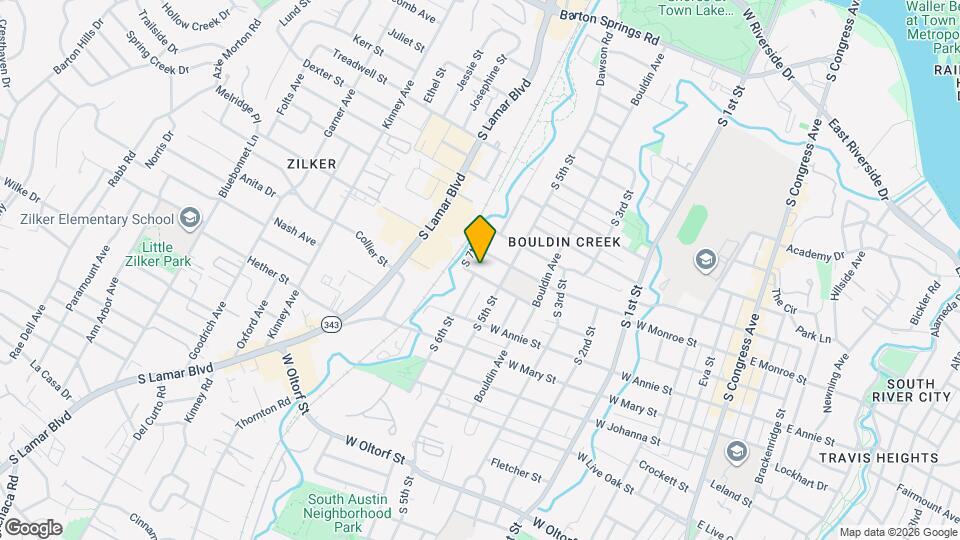 1012 W Milton St Mapa y Detalles de la Ubicación