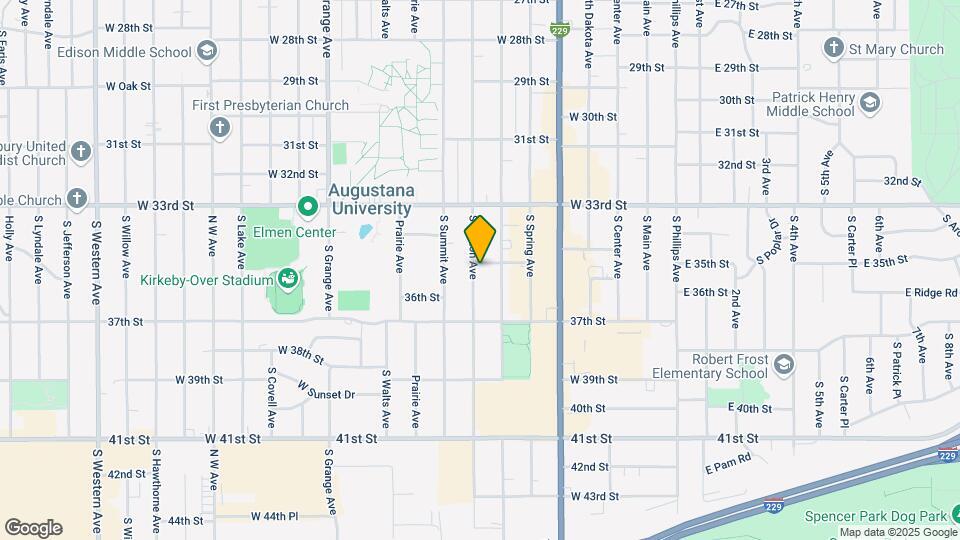 2700 S Norton Ave Map and Location Details