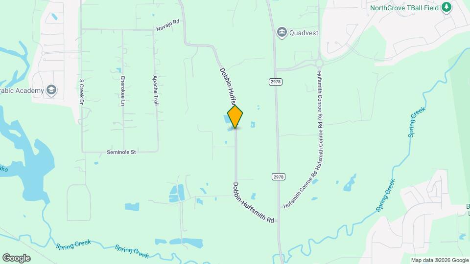 26427 Dobbin-Huffsmith Rd Map and Location Details