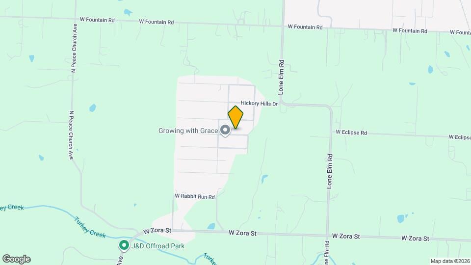 1717 W Redbud Dr Map and Location Details