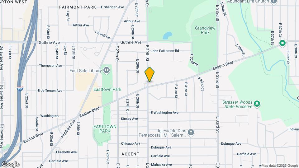 2900 Easton Blvd Map and Location Details