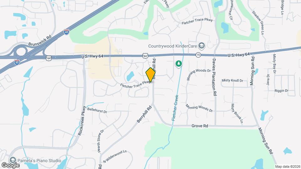 9238 Fletcher Wood Dr Map and Location Details