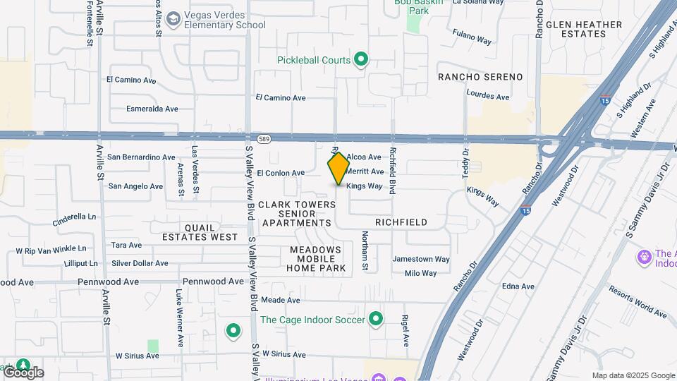 3209 Kings Way Map and Location Details
