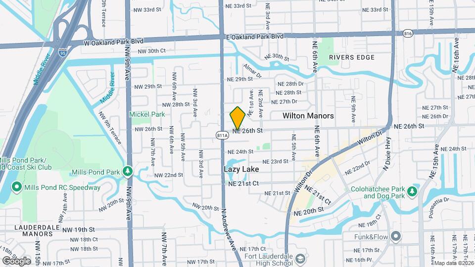 30 NE 26th St Map and Location Details