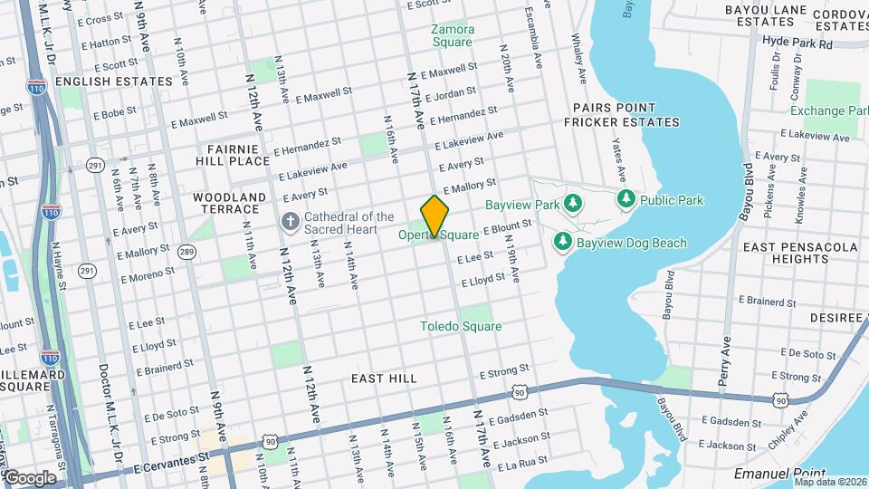 1613 E Blount St Map and Location Details