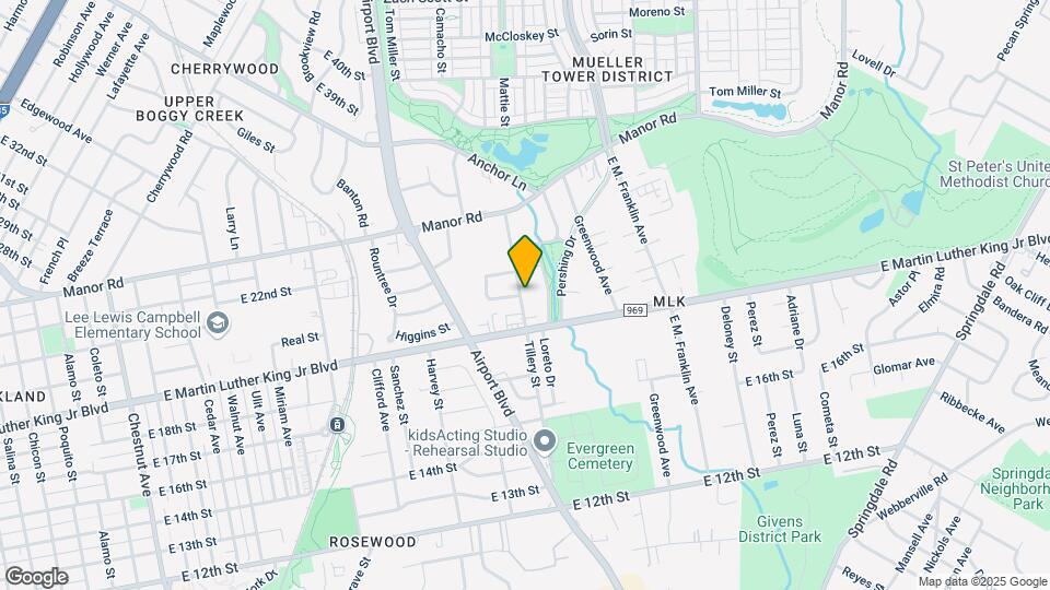 2001 Tillery St Map and Location Details