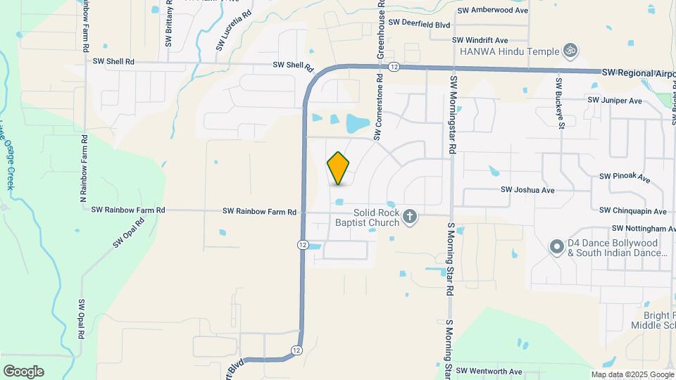 4405 SW Cornerstone Rd Map and Location Details