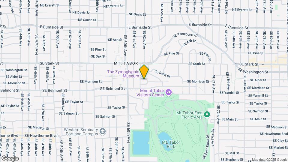 6220-6222 SE Alder St, Unit 6220 Map and Location Details