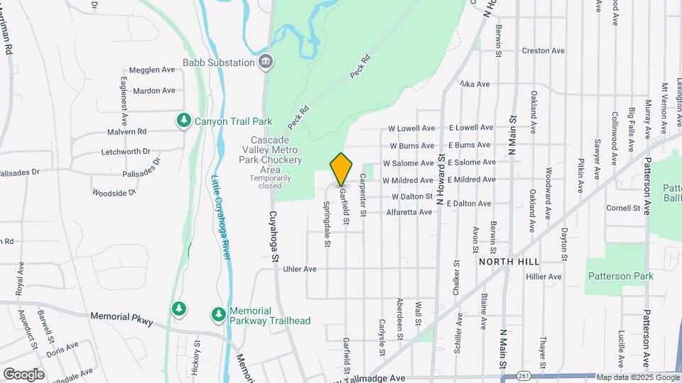 Valley View Map and Location Details