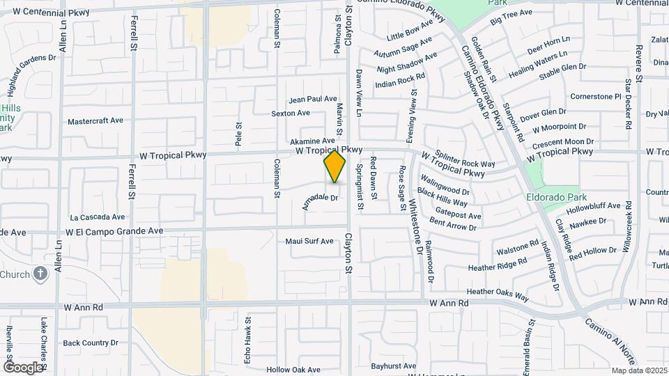 5913 Whitebridge St Map and Location Details