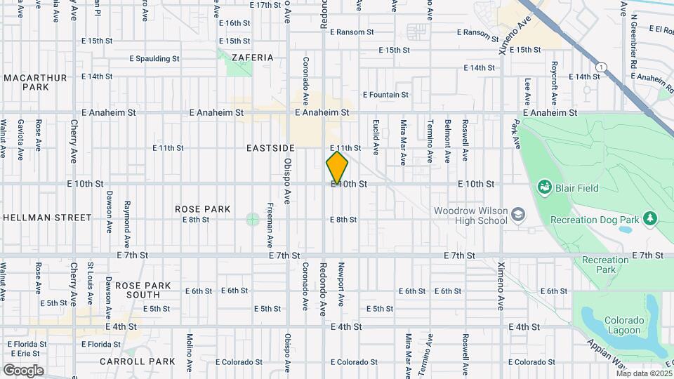 933-939 Newport Ave Map and Location Details