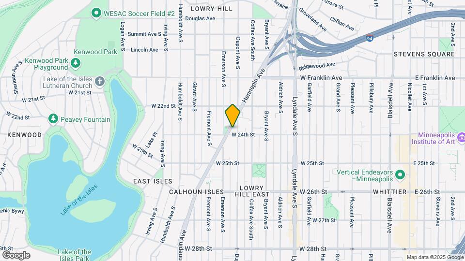 2317 Hennepin Apartments Map and Location Details
