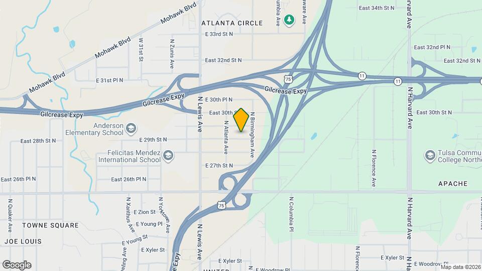 2529 E 29th St N Map and Location Details