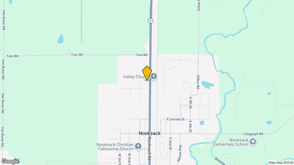 905 Nooksack Rd Map and Location Details