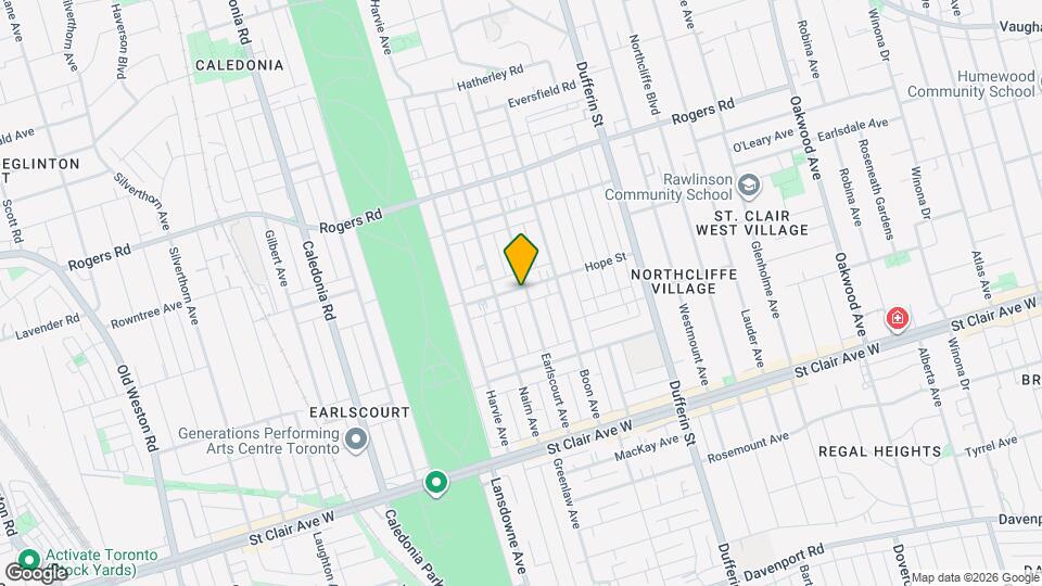 146 Earlscourt Ave Map and Location Details