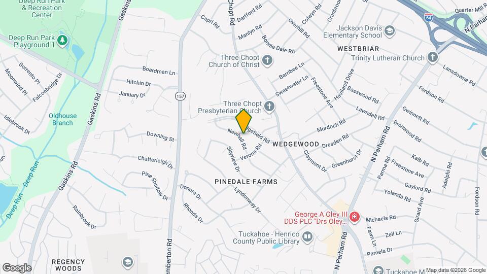9508 Newhall Rd Map and Location Details