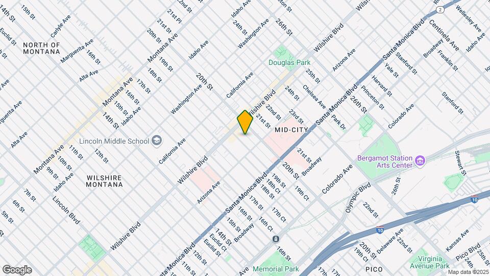 1227 19th Street Map and Location Details