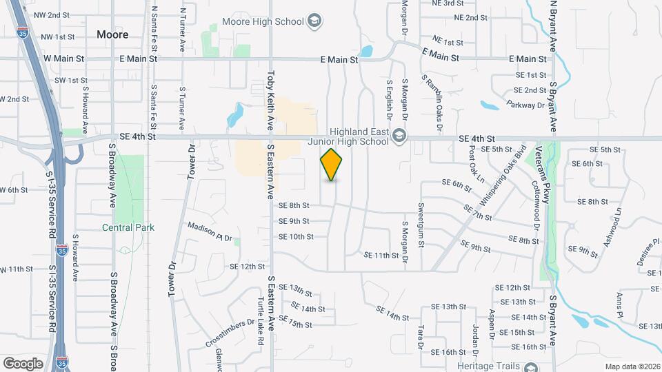 713 S Patterson Dr Mapa y Detalles de la Ubicación