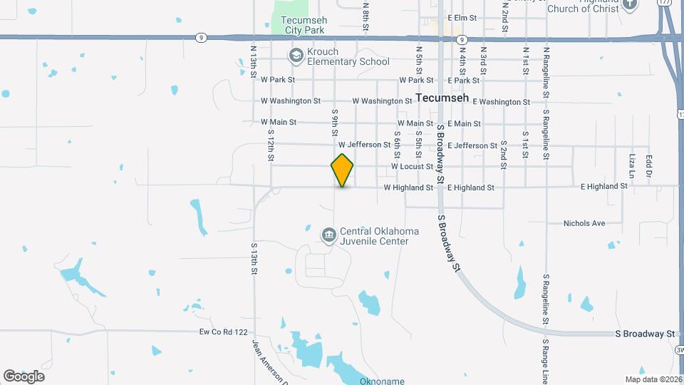 522 W Highland St Map and Location Details