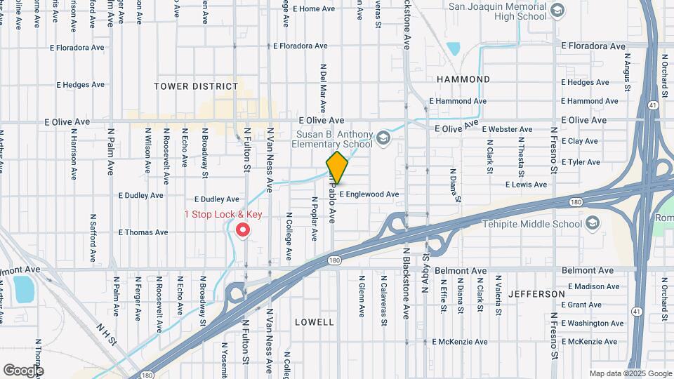 922 N San Pablo Ave Map and Location Details