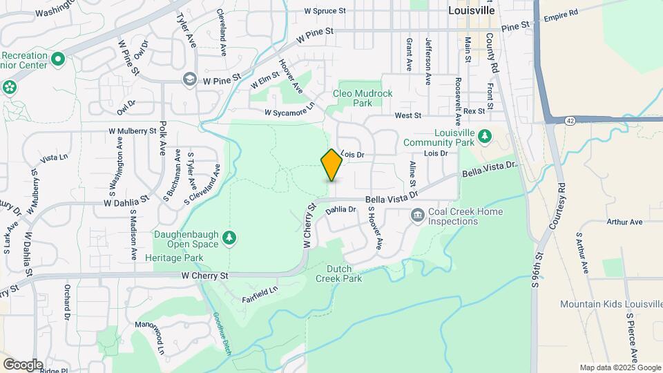 165 S Carter Ct Map and Location Details