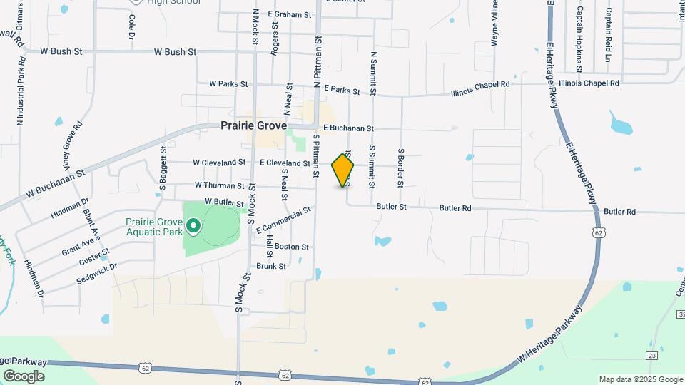 300 S Ozark St Map and Location Details