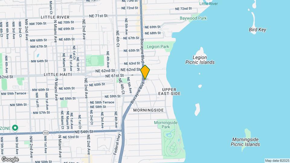 5995 Biscayne Blvd Mapa y Detalles de la Ubicación