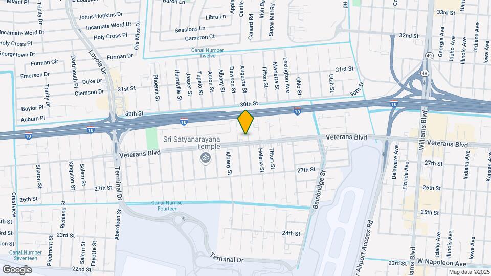 2801 Augusta St Map and Location Details