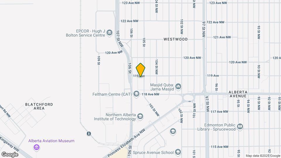 11840 105th St NW Map and Location Details