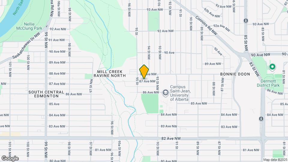 9339 87 Ave NW Map and Location Details