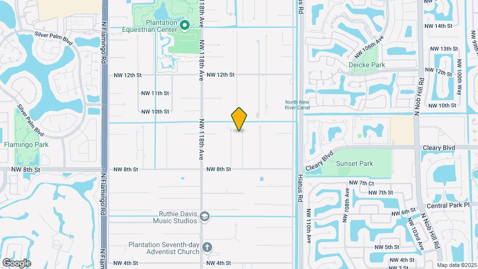 861 NW 116th Ave Map and Location Details